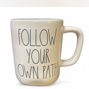 Rae Dunn Wizard of Oz Mug - Follow Your Own Path - Dorothy